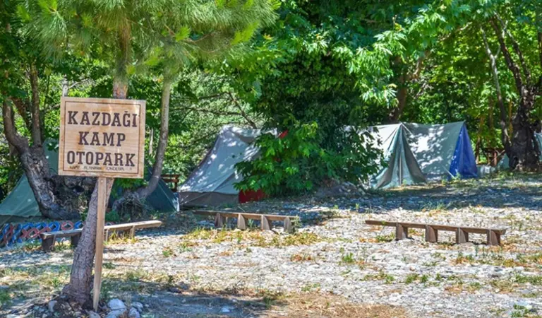 Çanakkale de Kamp Yapılacak Yerler